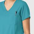 Bluza uniforma medicala, Wink Boundless, 6151-TEAL