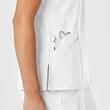 Bluza uniforma medicala, W123, 6155-WHIT