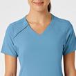 Bluza uniforma medicala, WonderWink Renew, 6234-BAY BLUE