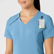 Bluza uniforma medicala, WonderWink Renew, 6234-BAY BLUE