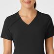 Bluza uniforma medicala, WonderWink Renew, 6234-Black
