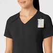 Bluza uniforma medicala, WonderWink Renew, 6234-Black