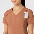 Bluza uniforma medicala, WonderWink Renew, 6234-CLAY