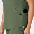 Bluza uniforma medicala, WonderWink Renew, 6234-OLIV