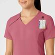 Bluza uniforma medicala, WonderWink Renew, 6234-ROSE