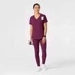 Bluza uniforma medicala, WonderWink Renew, 6234-WINE