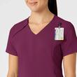 Bluza uniforma medicala, WonderWink Renew, 6234-WINE