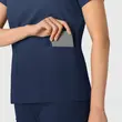 Bluza uniforma medicala, Wink Boundless, 6251-NAVY