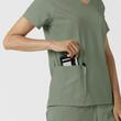 Bluza uniforma medicala, Wink Boundless, 6251-SAGE