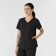 Bluza uniforma medicala, Wink Renew, 6254-BLACK