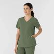 Bluza uniforma medicala, Wink Renew, 6254-OLIVE