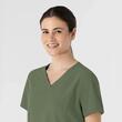 Bluza uniforma medicala, Wink Renew, 6254-OLIVE