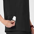 Bluza uniforma medicala, WonderWink Renew, 6334-BLAC