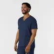 Bluza uniforma medicala, Wink Boundless, 6351-NAVY