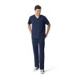 Bluza uniforma medicala, WonderWink Aero, 6429-NAVY