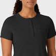 Bluza uniforma medicala, WonderWink Renew, 6434-BLAC