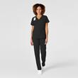 Bluza uniforma medicala, W123, 6455-BLAC