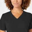 Bluza uniforma medicala, W123, 6455-BLAC