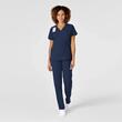 Bluza uniforma medicala, W123, 6455-NAVY
