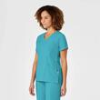 Bluza uniforma medicala, W123, 6455-TEAL