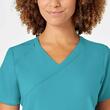 Bluza uniforma medicala, W123, 6455-TEAL