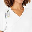 Bluza uniforma medicala, W123, 6455-WHIT