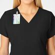 Bluza uniforma medicala, W123, 6555-BLAC