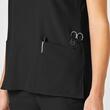 Bluza uniforma medicala, W123, 6555-BLAC