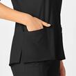 Bluza uniforma medicala, W123, 6555-BLAC