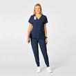 Bluza uniforma medicala, W123, 6555-NAVY