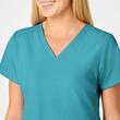Bluza uniforma medicala, W123, 6555-TEAL