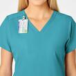 Bluza uniforma medicala, W123, 6555-TEAL