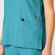 Bluza uniforma medicala, W123, 6555-TEAL