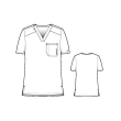 Bluza uniforma medicala, WonderWink PRO, barbat, rosu