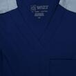 Bluza uniforma medicala Colorblock, W123, 6655-NAVY