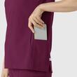 Bluza uniforma medicala, Wink Renew, 6734-WINE