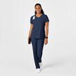 Bluza uniforma medicala, W123, 6755-NAVY