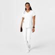 Bluza uniforma medicala, W123, 6755-WHIT