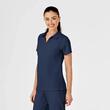 Bluza medicala Polo, W123, dama, NAVY- bleumarin 