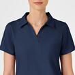 Bluza medicala Polo, W123, dama, NAVY- bleumarin 