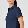 Bluza medicala Polo, W123, dama, NAVY- bleumarin 