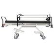 Targa transport pacient cu saltea, balustrade laterale, suport perfuzie si pozitie Trendelenburg, sarcina 200 kg
