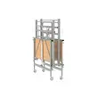 Pat ingrijire la domiciliu, electric, reglabil, bariatric, cu inaltime redusa si 4 motoare, 120 cm latime, Bariatric LOW LUX 