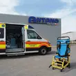 Scaun electric cu senile pentru evacuare de urgenta, pentru scari, pliabil LG EVACU PLUS EL