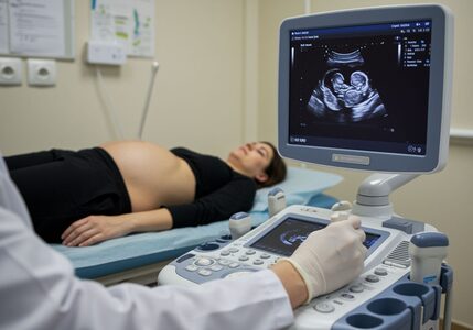 Ecografie în sarcină - momentul vizualizării gestației prin ecografia abdominală și vârsta gestațională minimă pentru detectare