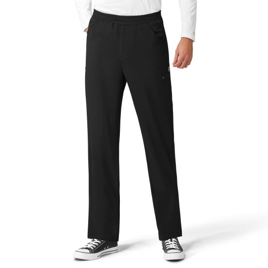 Pantaloni uniforma medicala, WonderWink Aero, 5429-BLAC