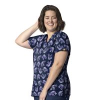 Bluza uniforma medicala, WonderWink Prints 6257-ENE