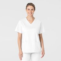 Bluza uniforma medicala, WonderWork 101-WHITE