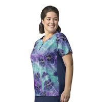Bluza uniforma medicala WonderWink Print, 6557-LLD