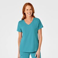 Bluza uniforma medicala, WonderWink Renew, 6334-TEAL